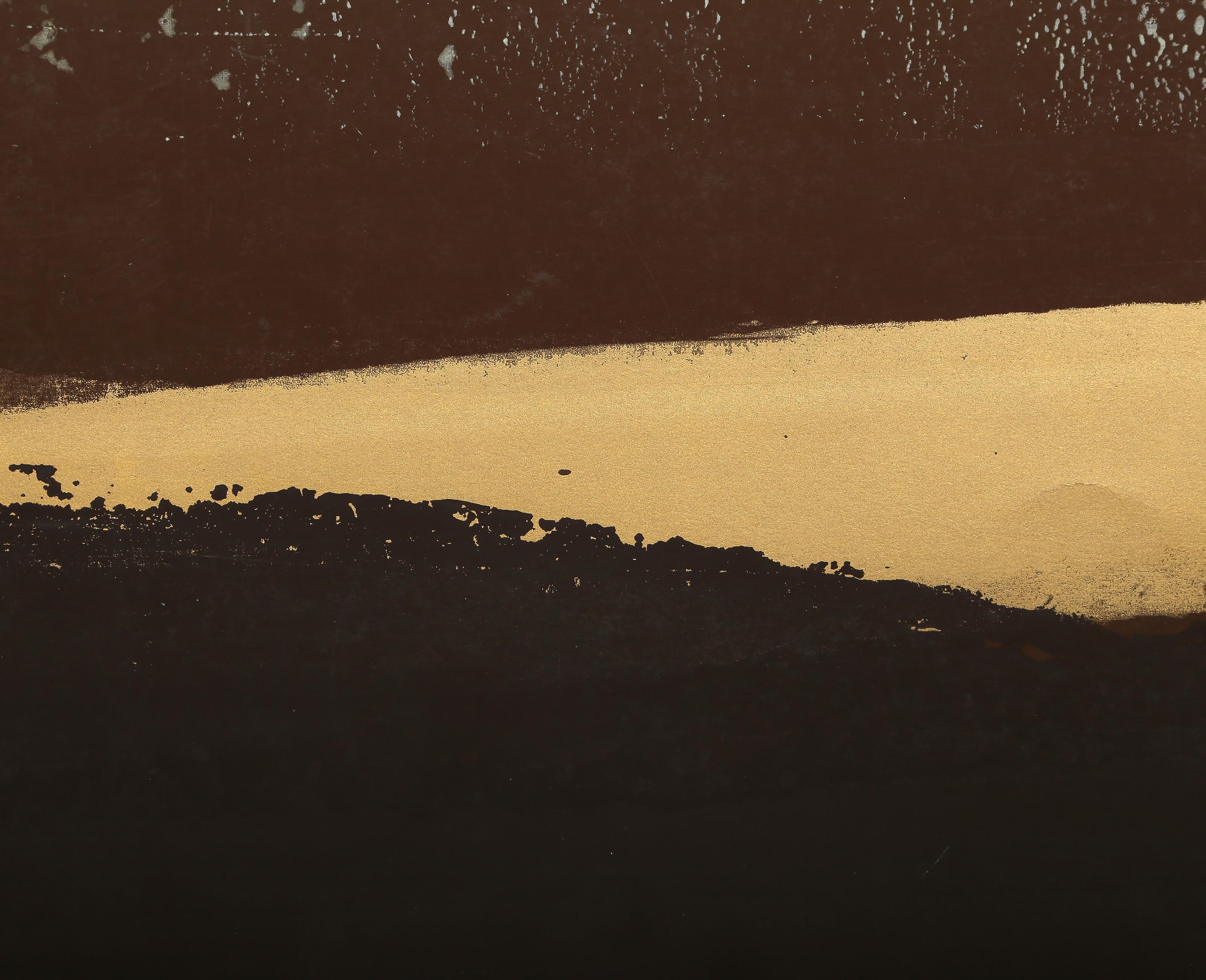 Golden Sky, Abstract Screenprint Monoprint by Joseph Grippi For Sale 2