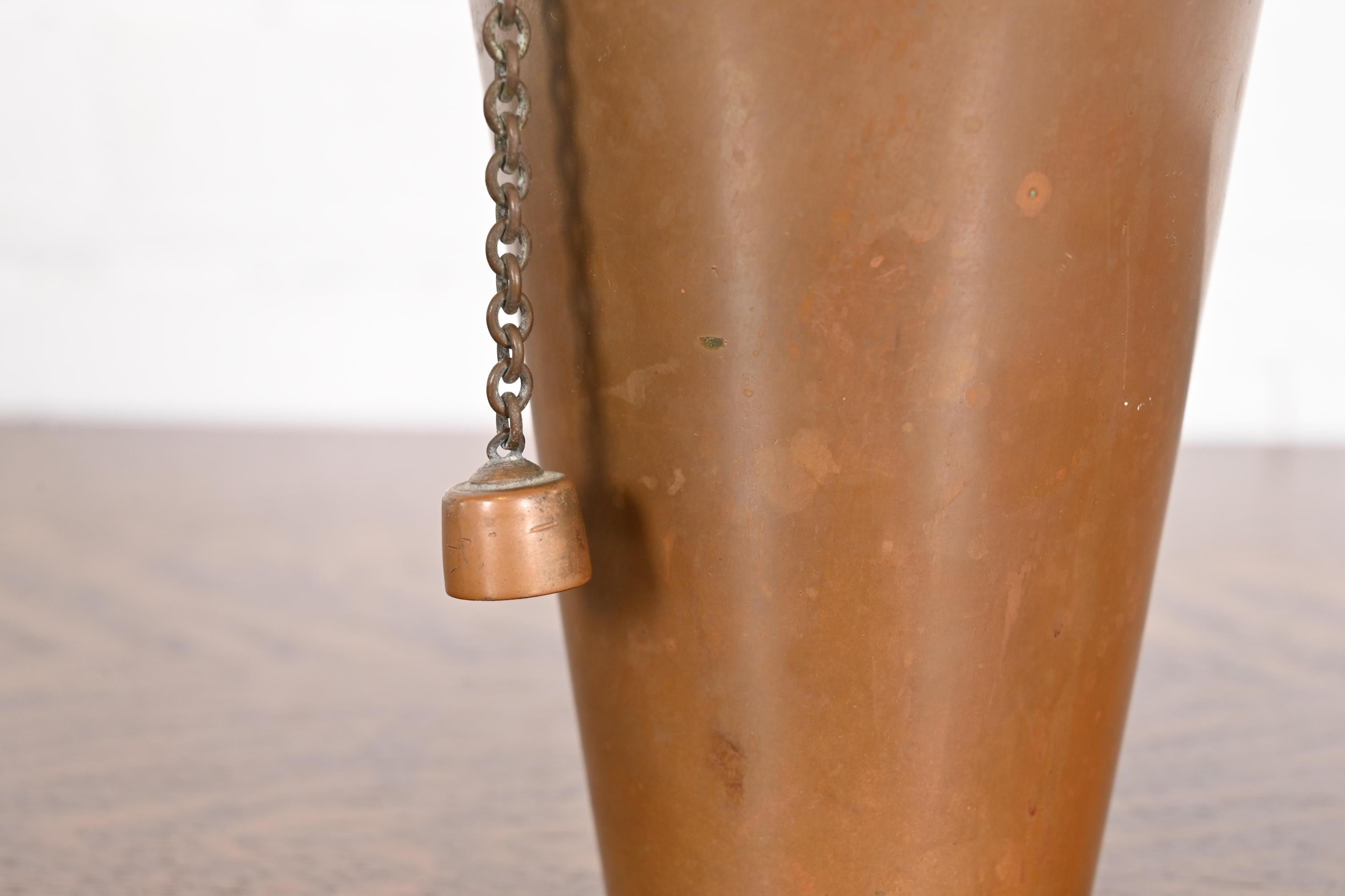 Joseph Heinrichs Arts and Crafts Copper Cocktail Shaker 5