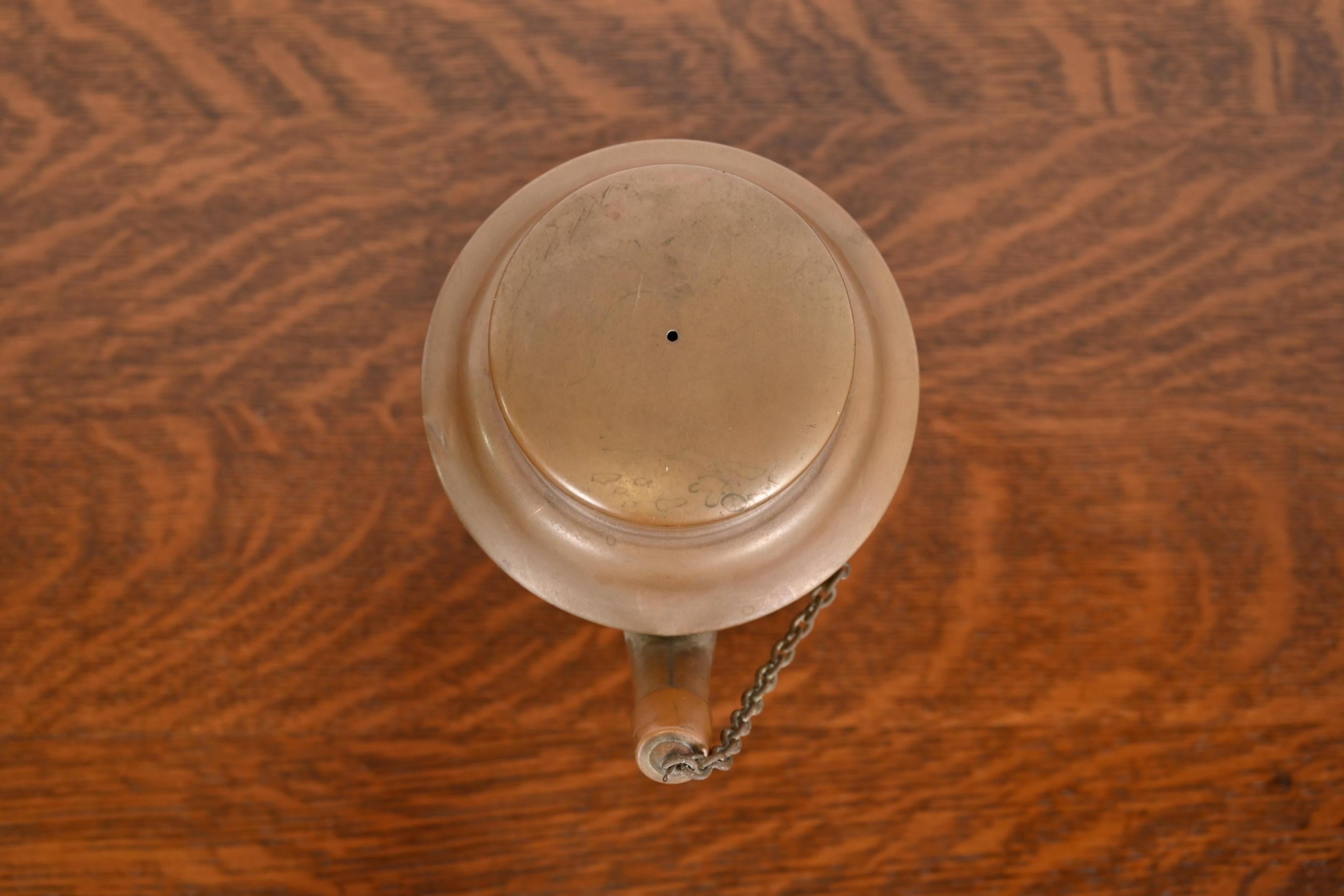 Joseph Heinrichs Arts and Crafts Copper Cocktail Shaker 1