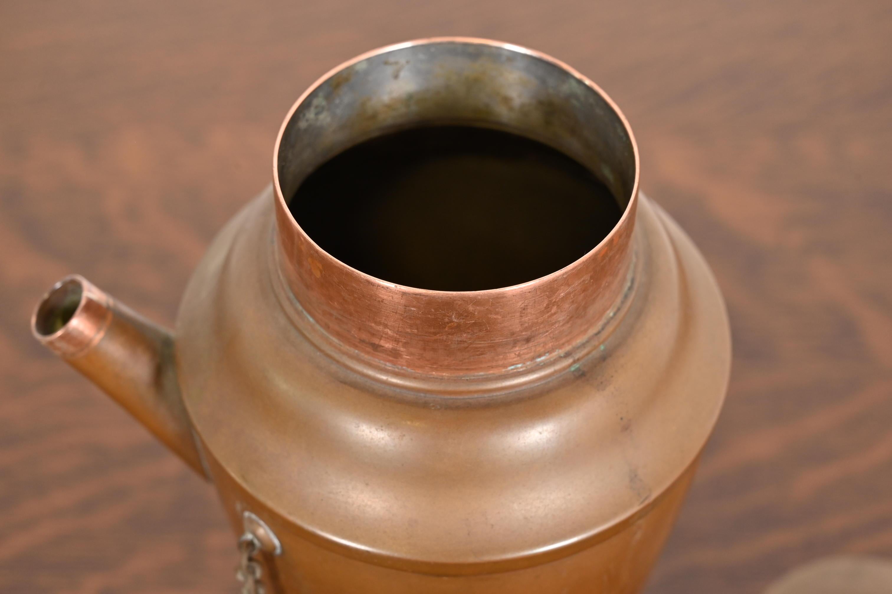 Joseph Heinrichs Arts and Crafts Copper Cocktail Shaker 3