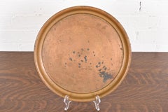 Joseph Heinrichs Arts and Crafts Kupfer Serviertablett