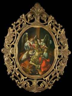 Late Renaissance copper after Joseph Heintz the Elder's Entombment of Christ