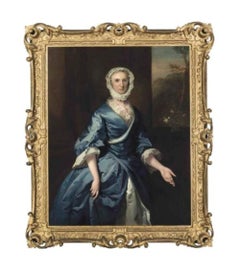 Antique Joseph Highmore Portrait of a lady, 18th century