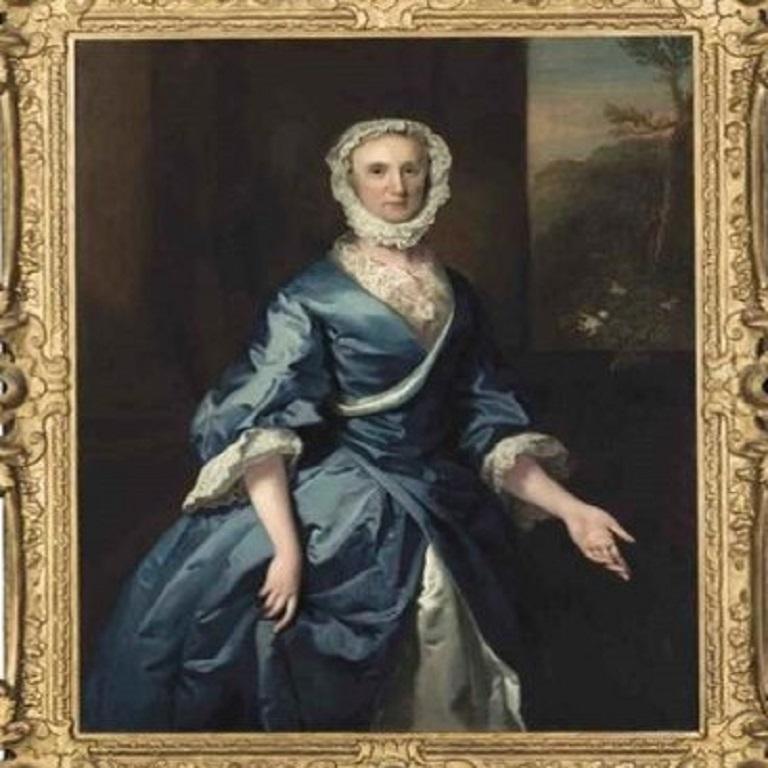 Joseph Highmore, Porträt einer Dame, 18. Jahrhundert im Angebot 1