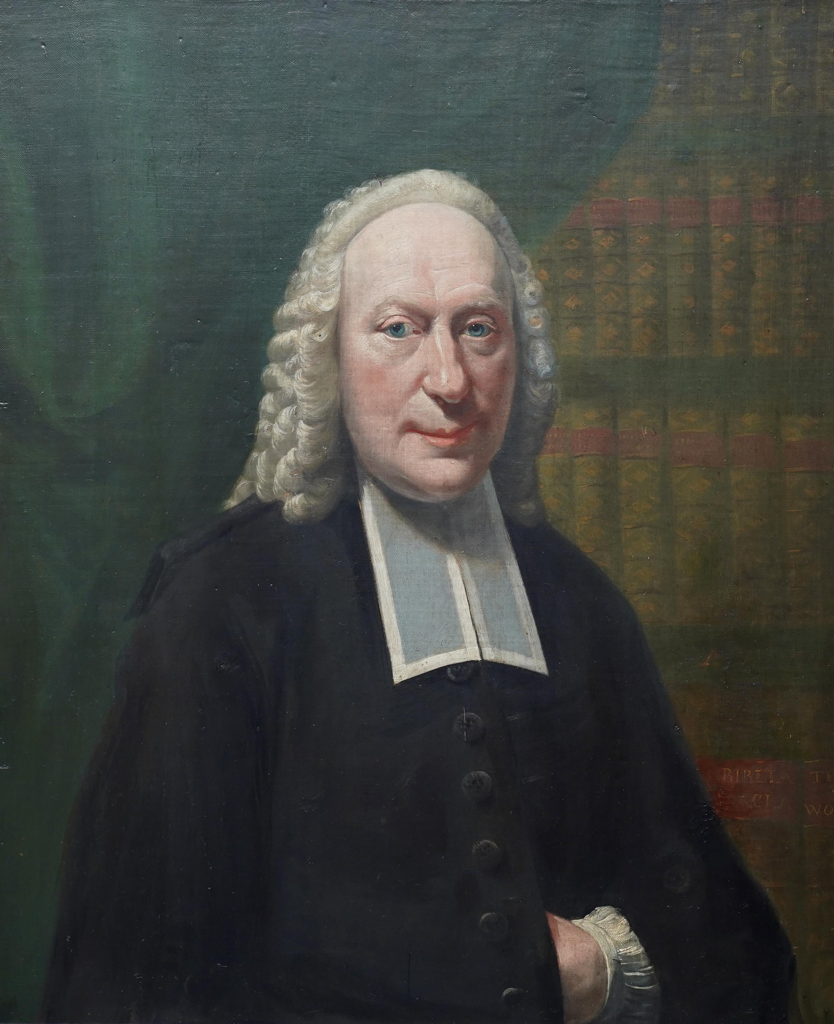 Porträt eines Klerus – britisches Ölgemälde eines Alten Meisters aus dem 18. Jahrhundert – Painting von Joseph Highmore