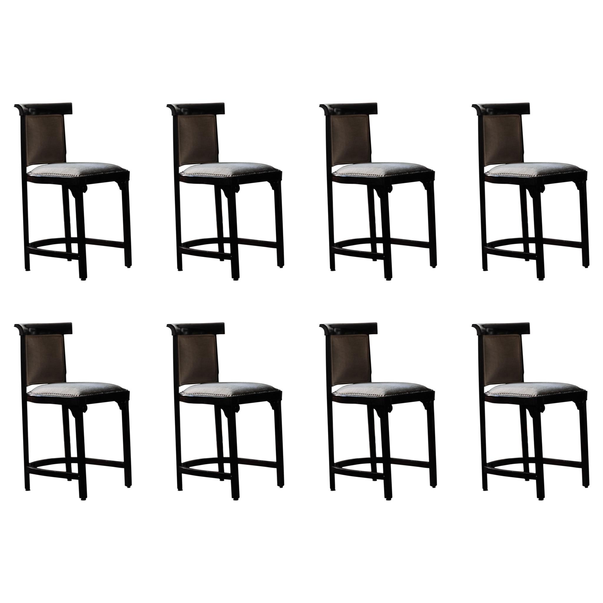 Joseph Hoffman Dining Room Chairs, Set of 8