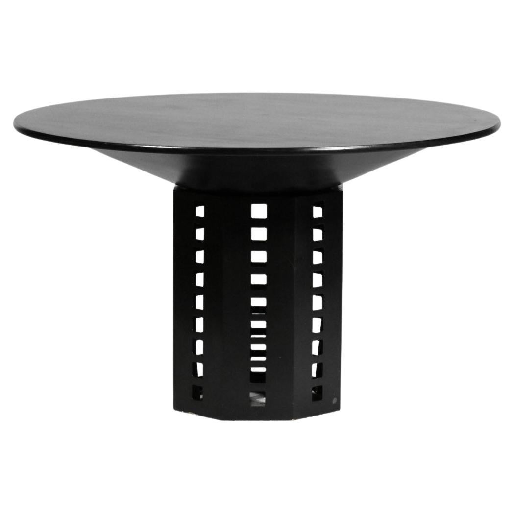 Joseph Hoffman Dining Table Reissue 70's Lacquered Wood - G046 For Sale