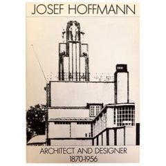 Joseph Hoffmann Architect & Designer Design Sketches by Josef Hoffmann, 1st Ed