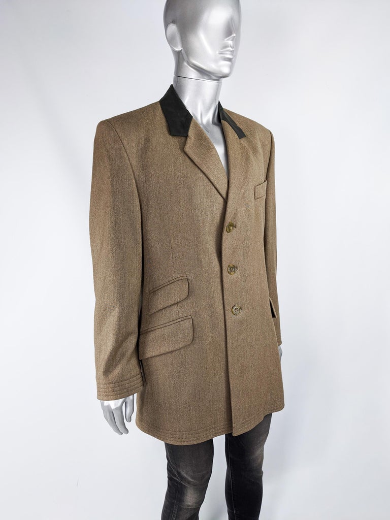 Joseph Homme Mens Vintage Chesterfield Coat For Sale at 1stDibs