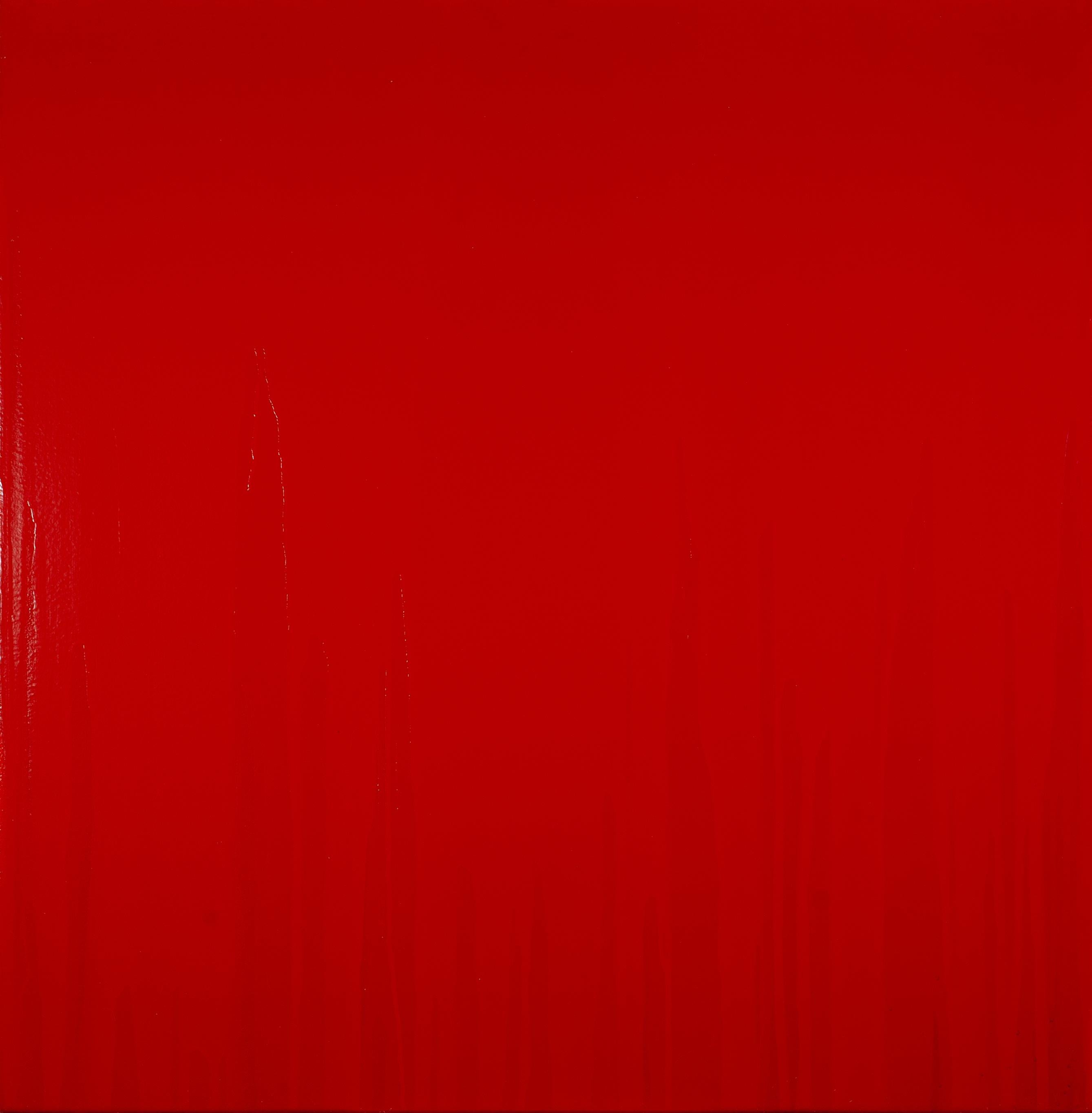 Joseph Hughes Abstract Painting – Quinacridona Rot, 1992/II