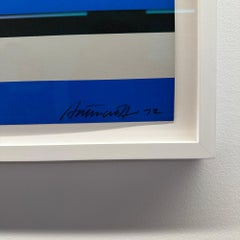 Joseph Hutchcroft "Radiant Flux" Abstract Color Serigraph, C. 1972