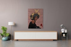 Joseph Idowu, "Persistence Of Expectations" - Acrylic African Figurative 2023