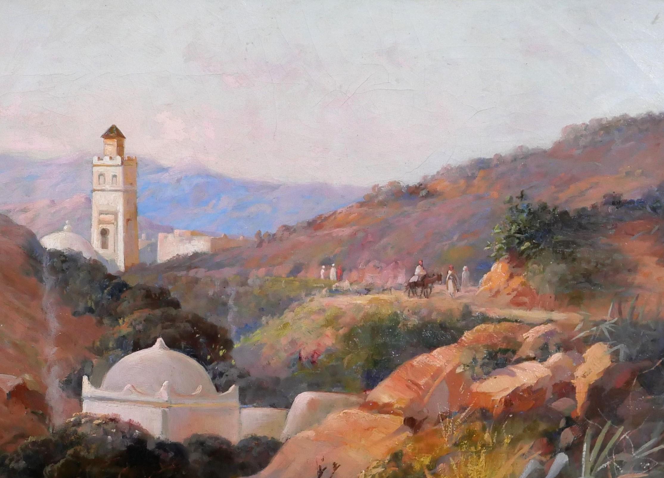 Algeria, Orientalist landscape For Sale 2