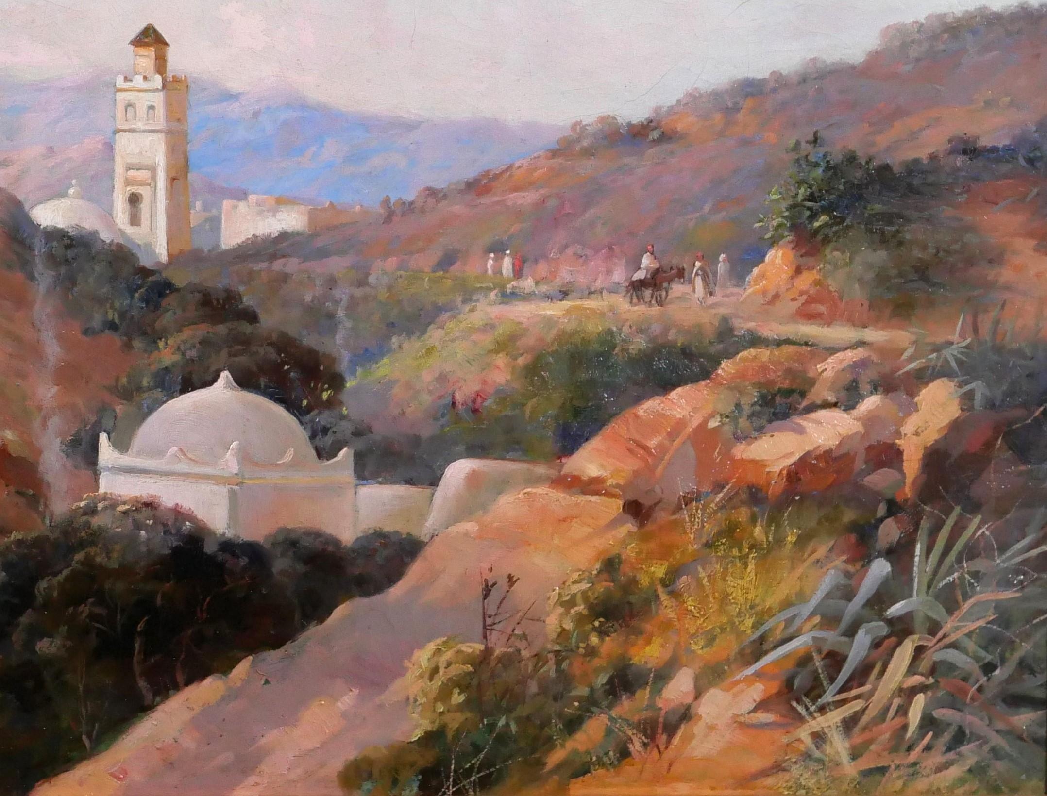 Algeria, Orientalist landscape For Sale 2