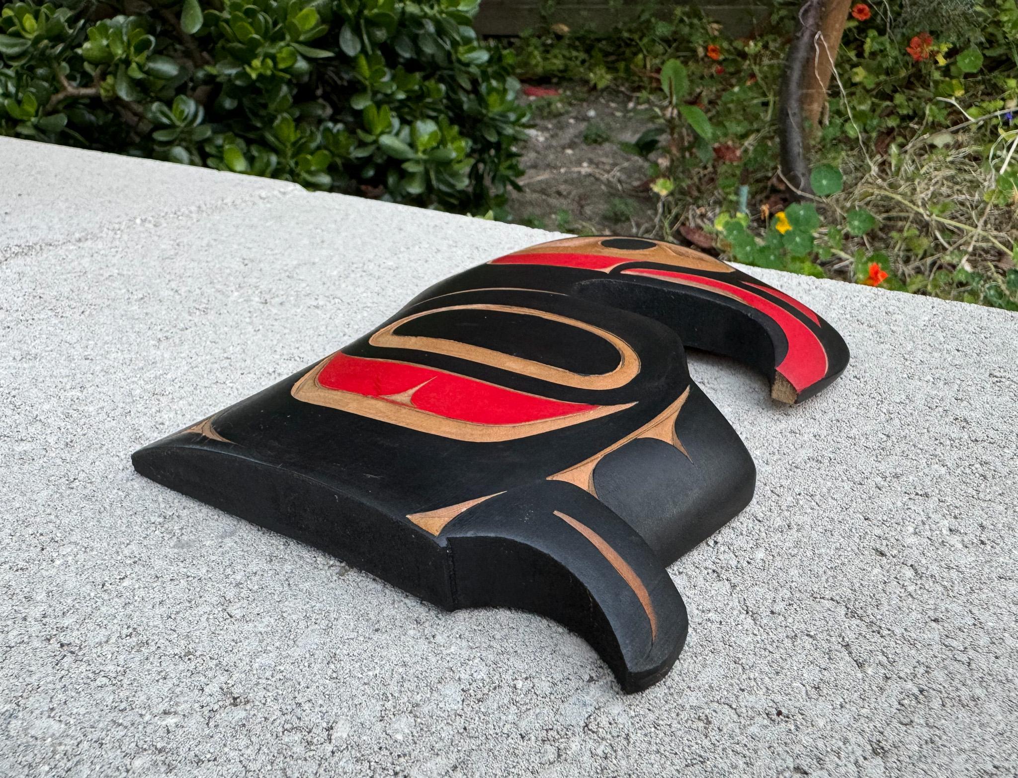 Joseph (Joe) Campbell Thunder Bird Carving, Pacific Northwest, 20th Century For Sale 6