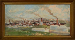 Standard Oil Refineries, Richmond, 1922 by Joseph Costanzo 
