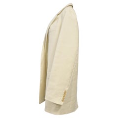 Joseph Julia Blazer aus ecrufarbenem Leinen