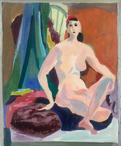 Abstract Female Nude Woman Interior