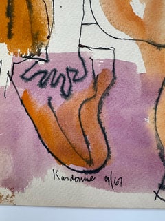 Cubist Female Nude Woman