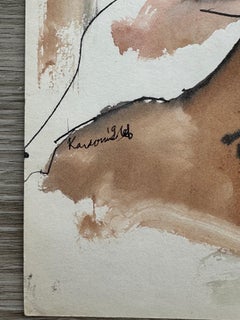 Cubist Female Nude Woman