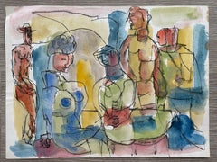 Mujeres Cubistas Desnudas