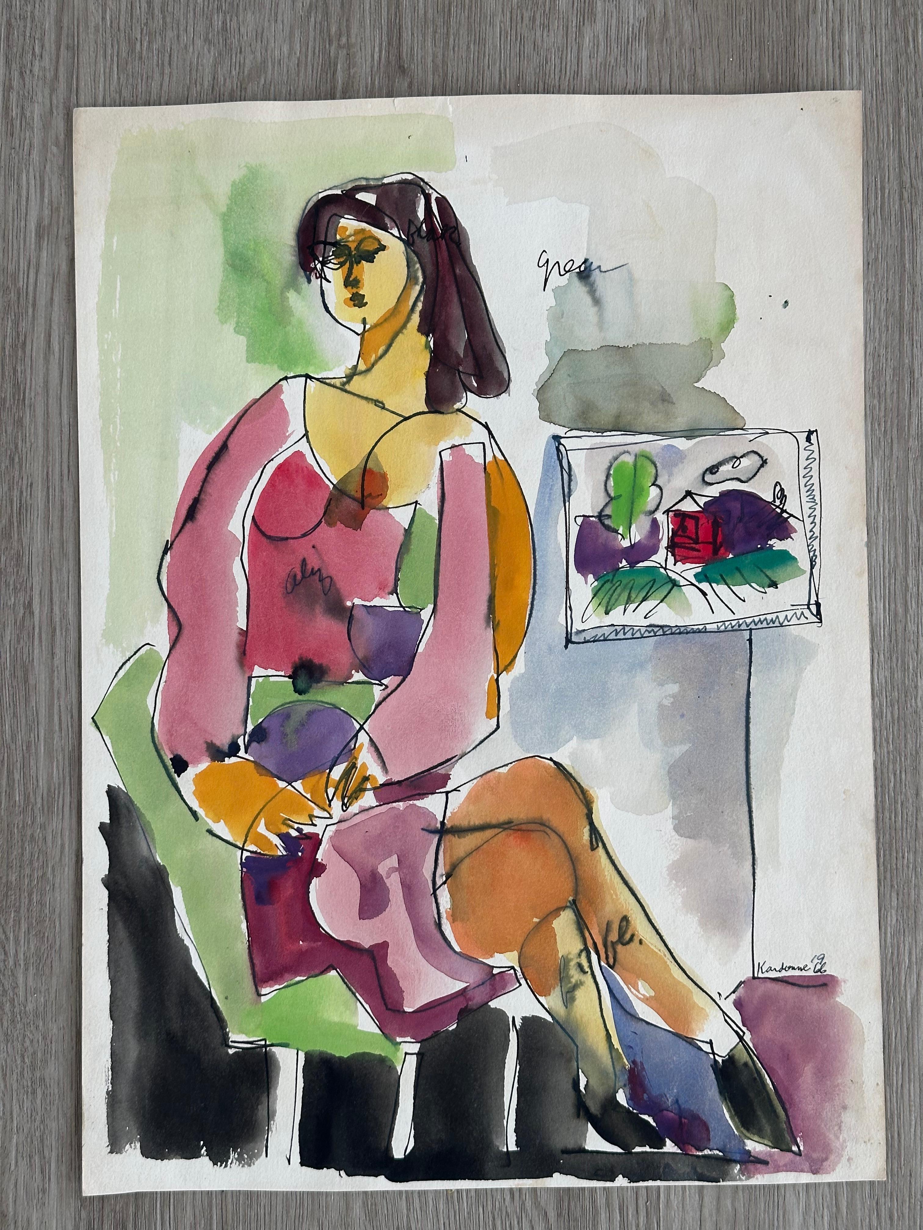 Donna cubista
