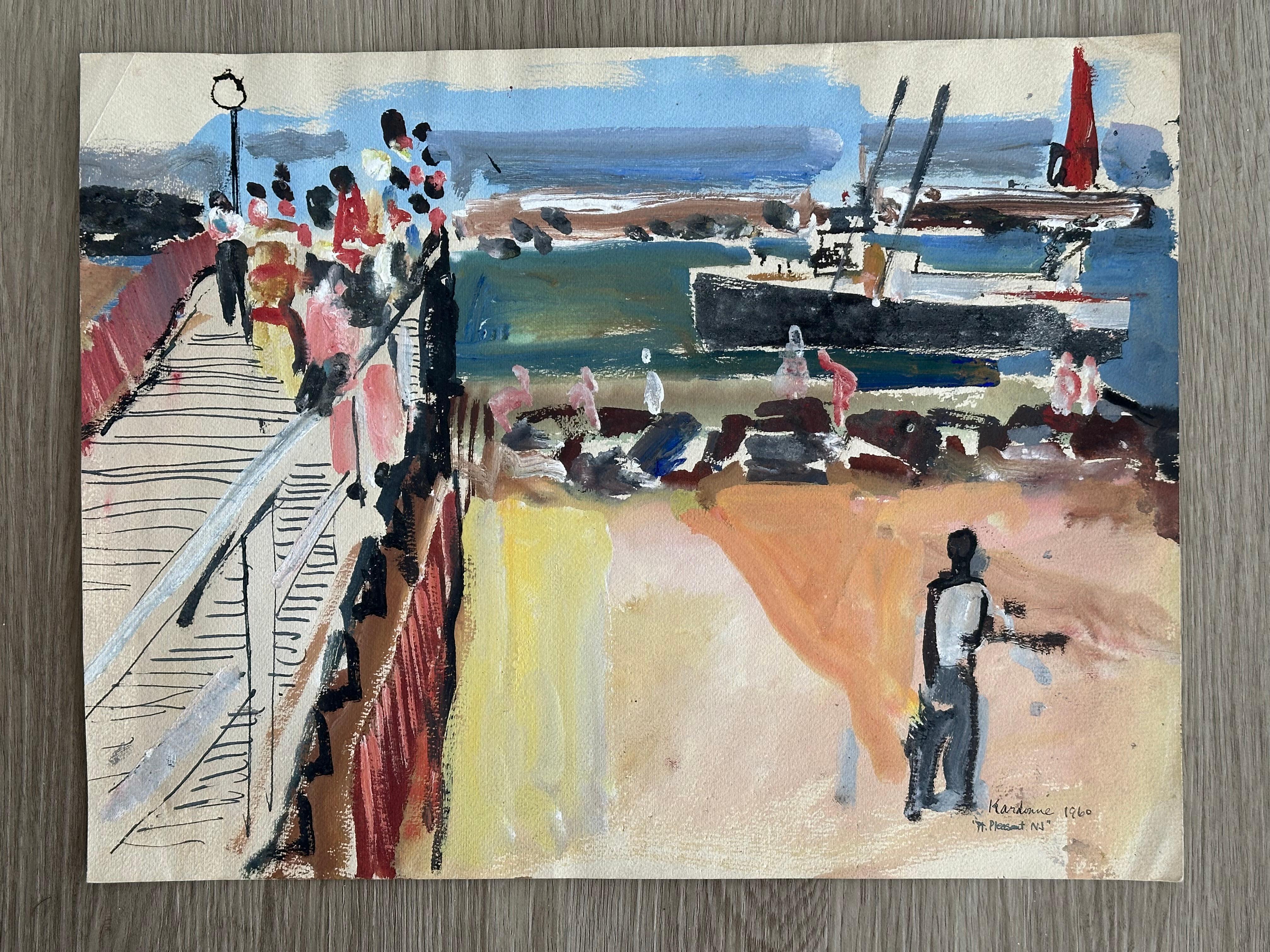 Point Pleasant NJ New Jersey Spiaggia Paesaggio
