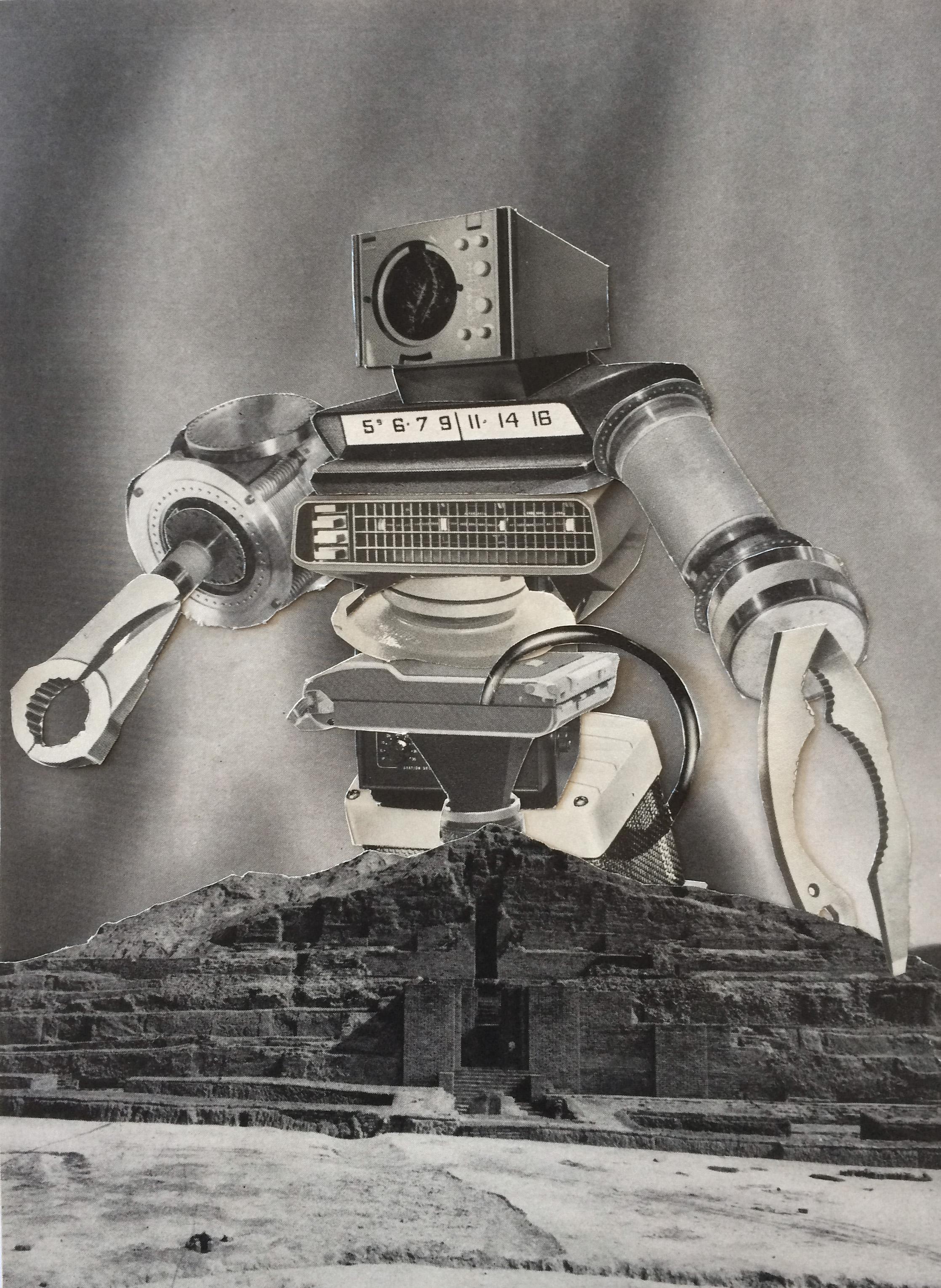 Restoration Robot - Art by Joseph Karwacki
