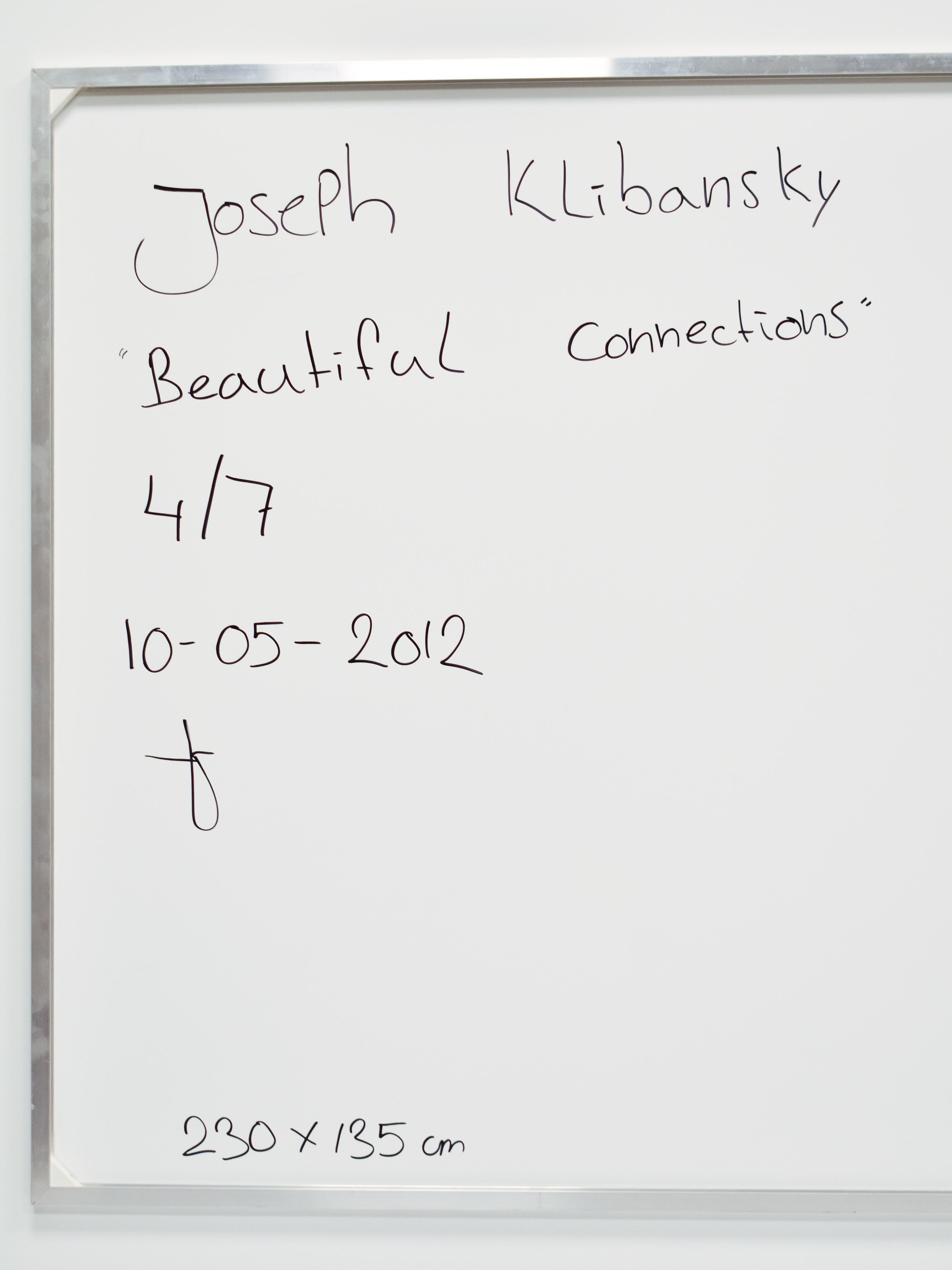 Beautiful Connections - Joseph Klibanksy (1984) - Mixed Media - Limited Edition For Sale 11