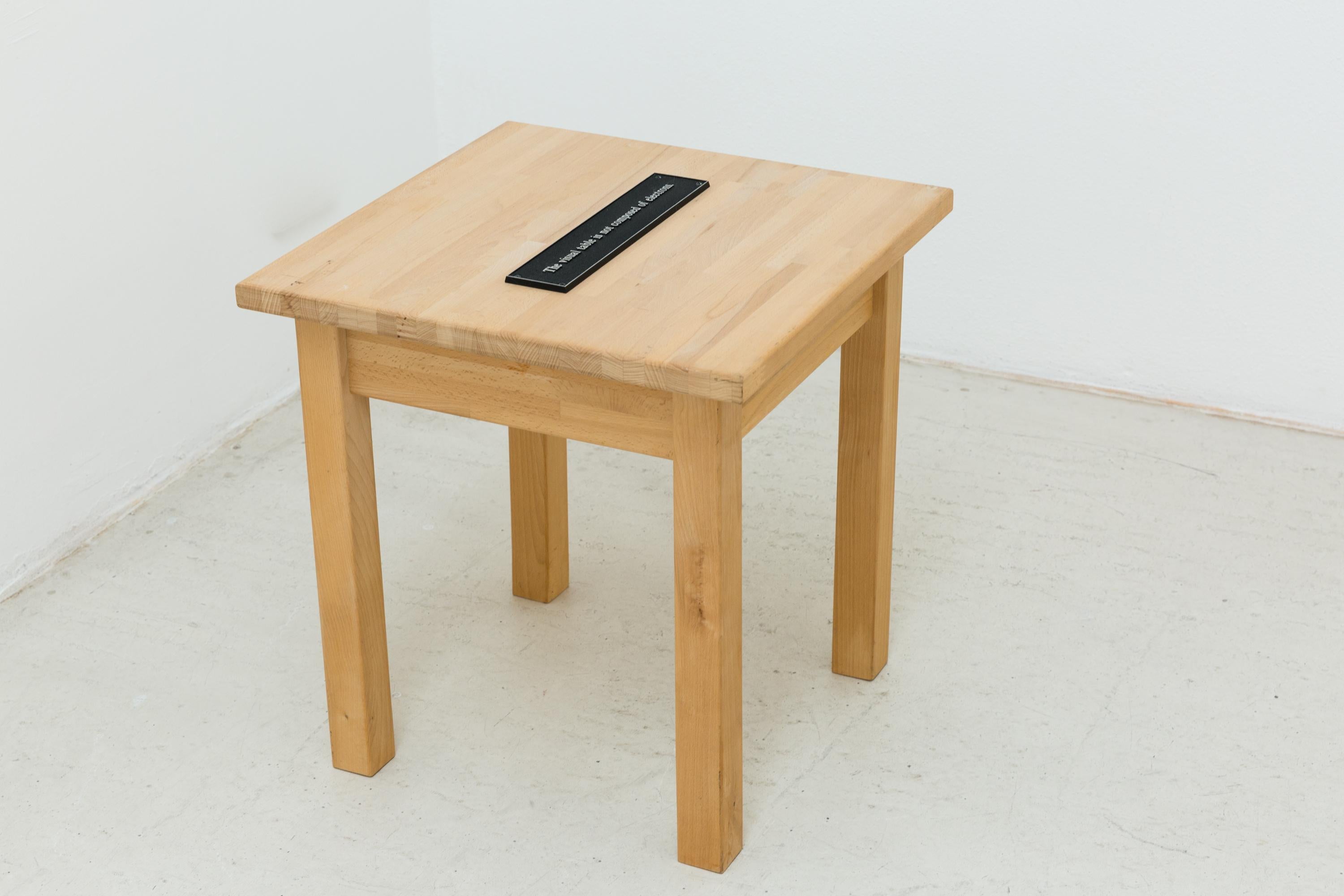 Joseph Kosuth Table (Unbekannt)