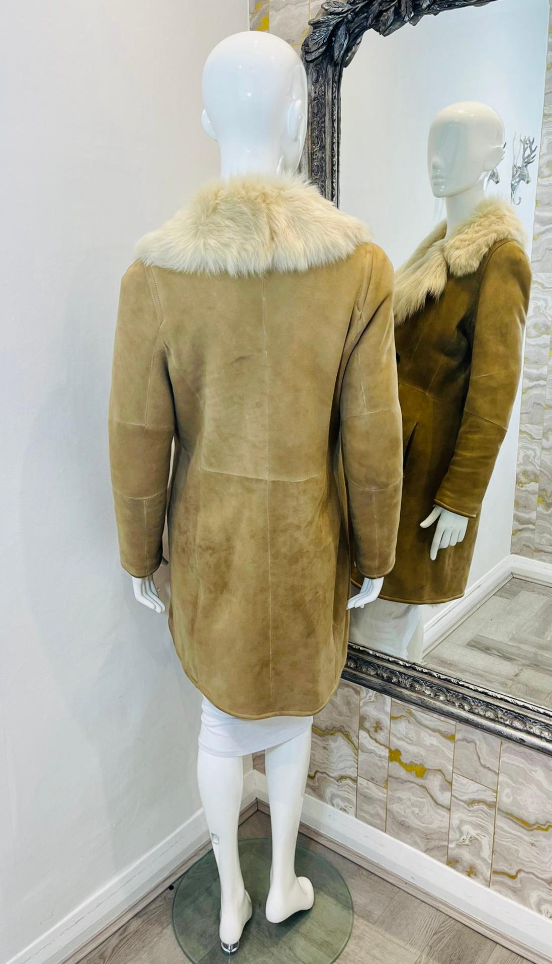 Joseph lambskin coat discount