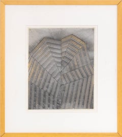Joseph Lawrence Gardella Abstract Stripes Mixed Media