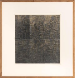 Joseph Lawrence Gardella Op Art Study Mixed Media