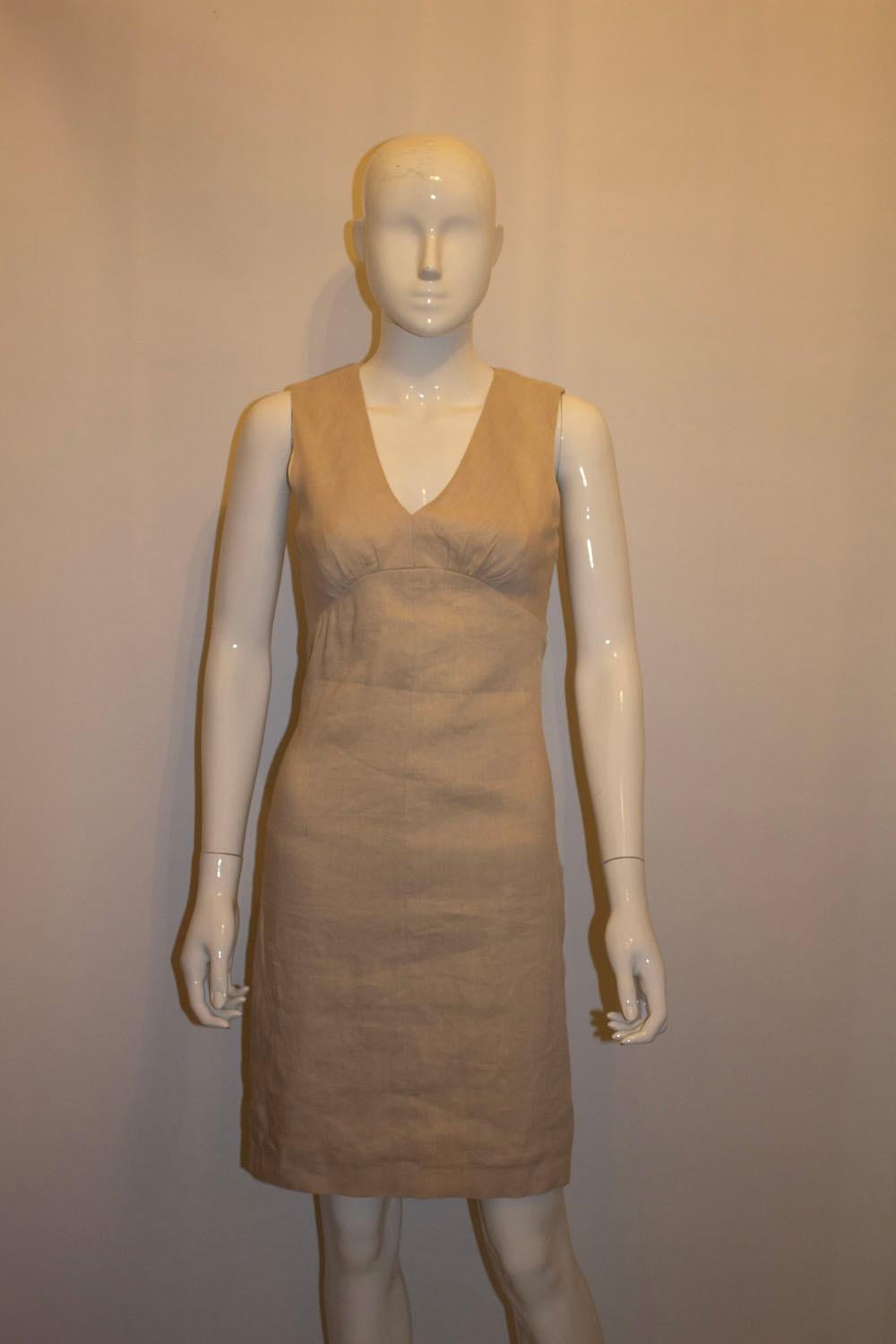 Joseph Linen Shift Dress For Sale 2