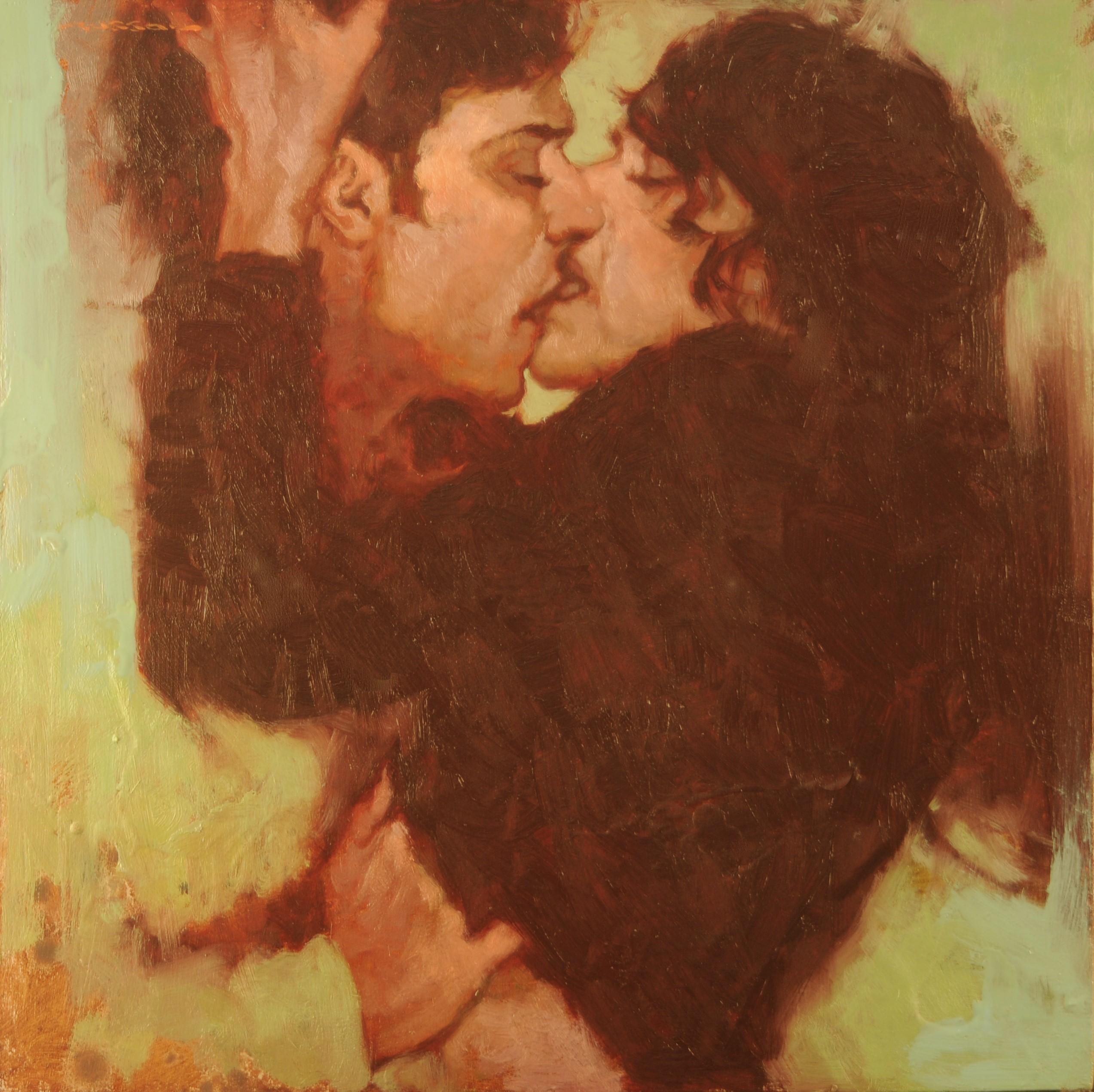 Joseph Lorusso Figurative Painting - "When I'm With You"