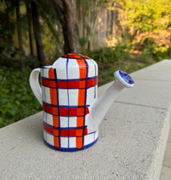 Joseph Magnin Ceramic Watering Can Form Vase, Italy, c.1960