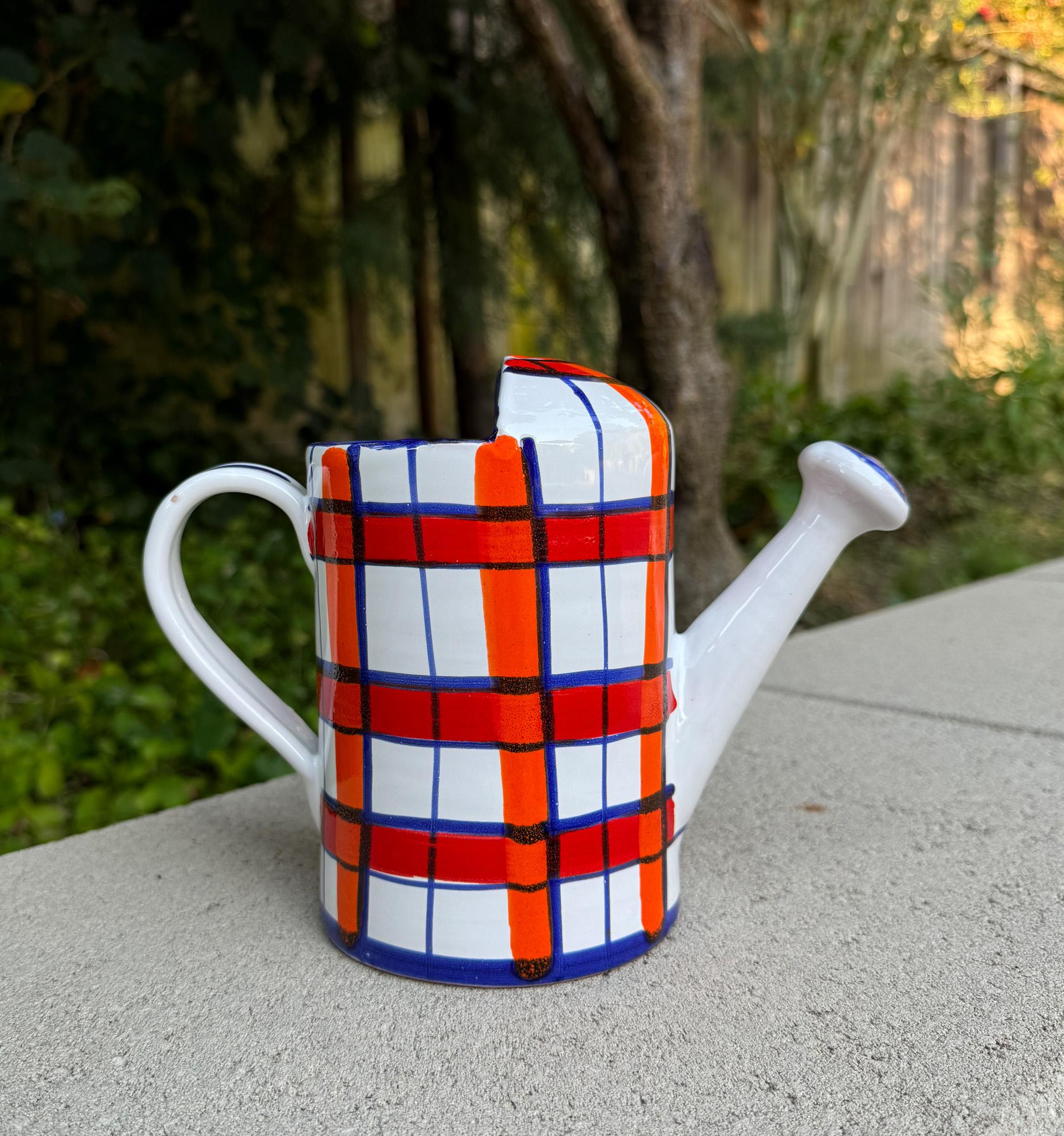 Mid-Century moderno I. Magnin Vaso in ceramica a forma di Can, Italia, 1960 ca. in vendita