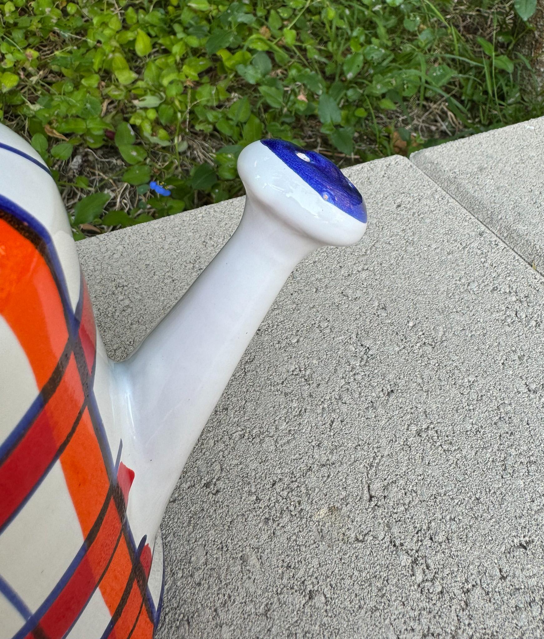 Ceramica I. Magnin Vaso in ceramica a forma di Can, Italia, 1960 ca. in vendita
