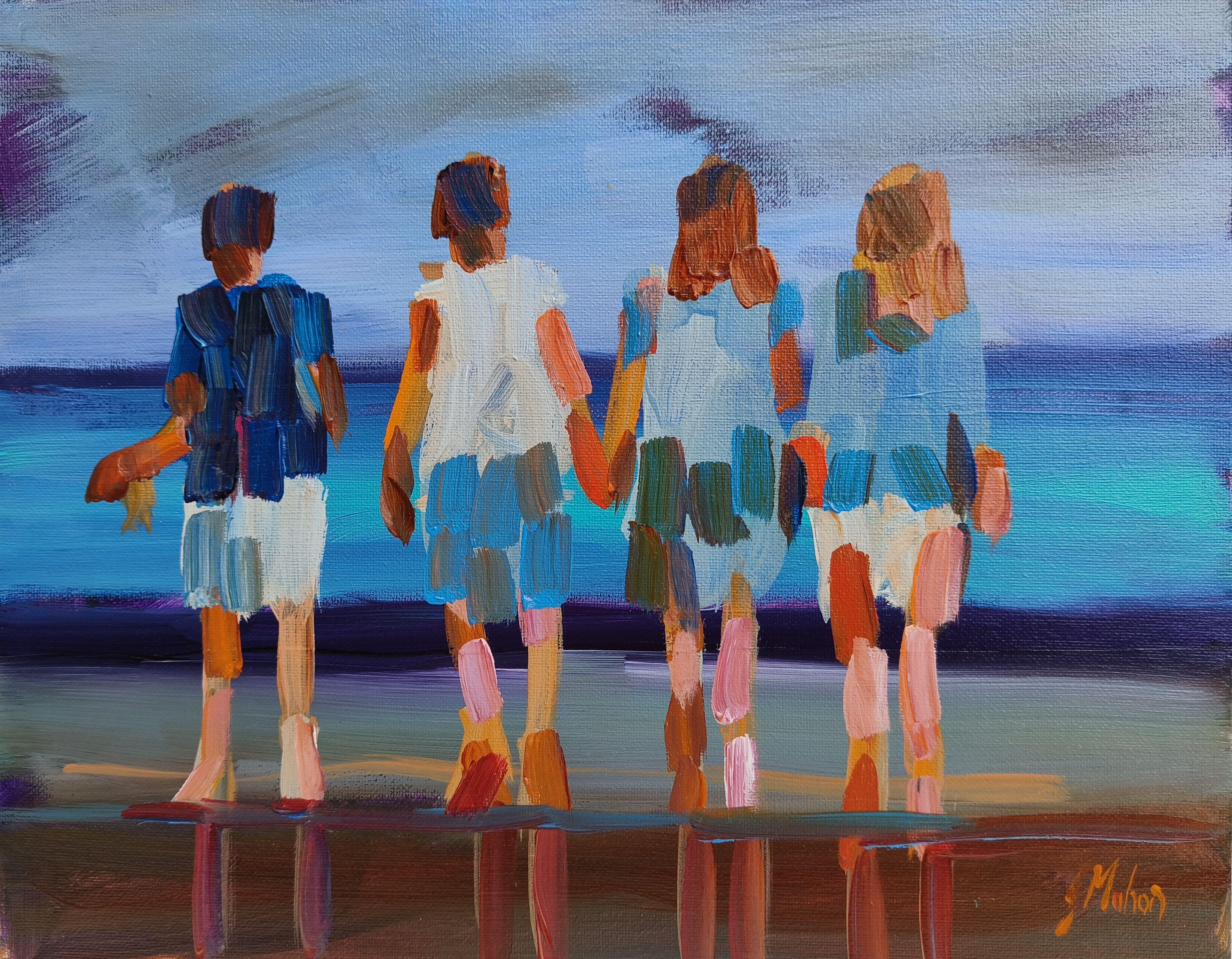 Familia 5, Pintura, Acrílico sobre Otro - Painting de Joseph Mahon