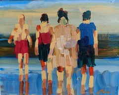 Famiglia, Pittura, Acrilico su pannello MDF