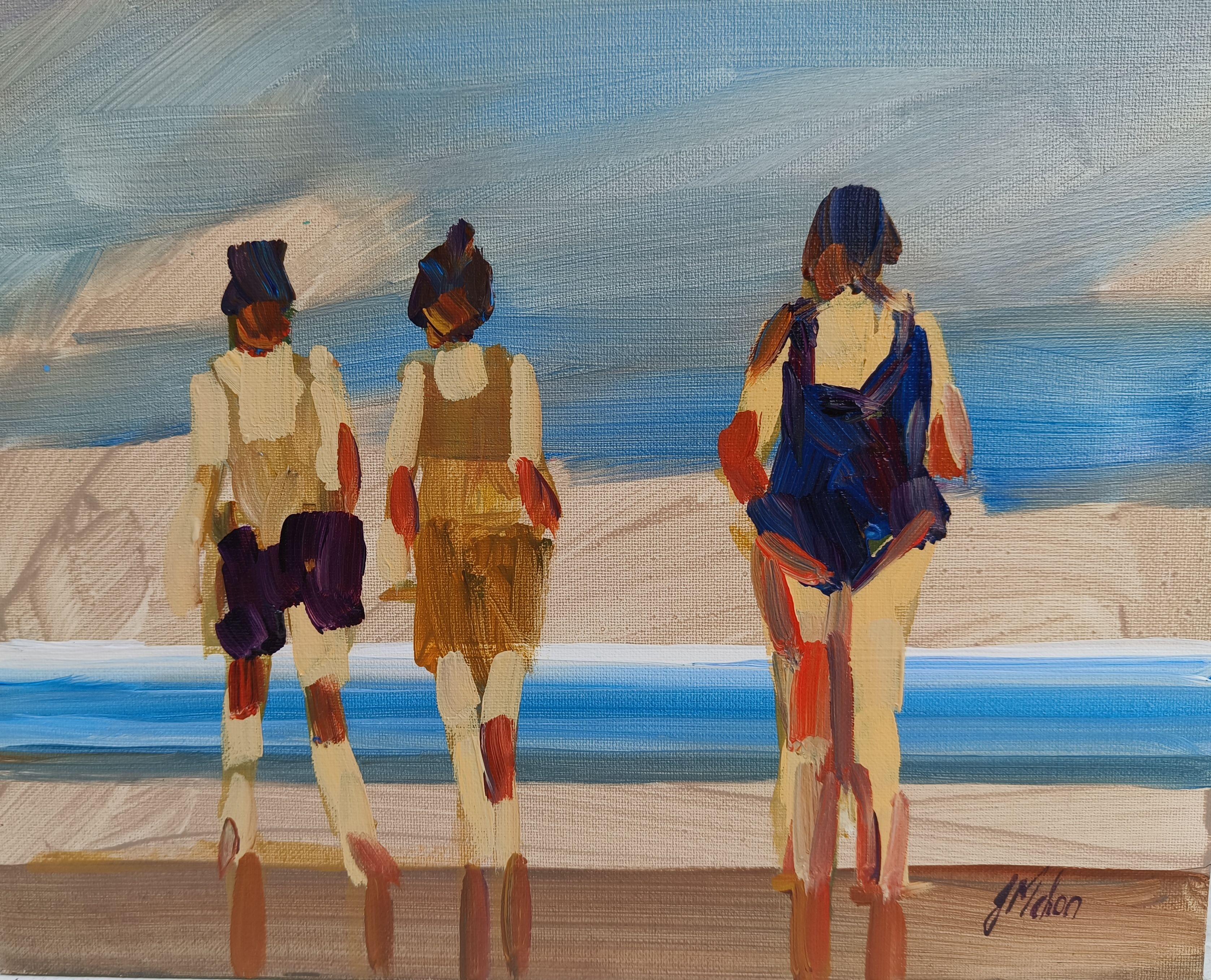 Familie 6, Gemälde, Acryl auf Other