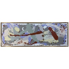 Joseph Malekan " Sideview 1 Técnica mixta abstracta