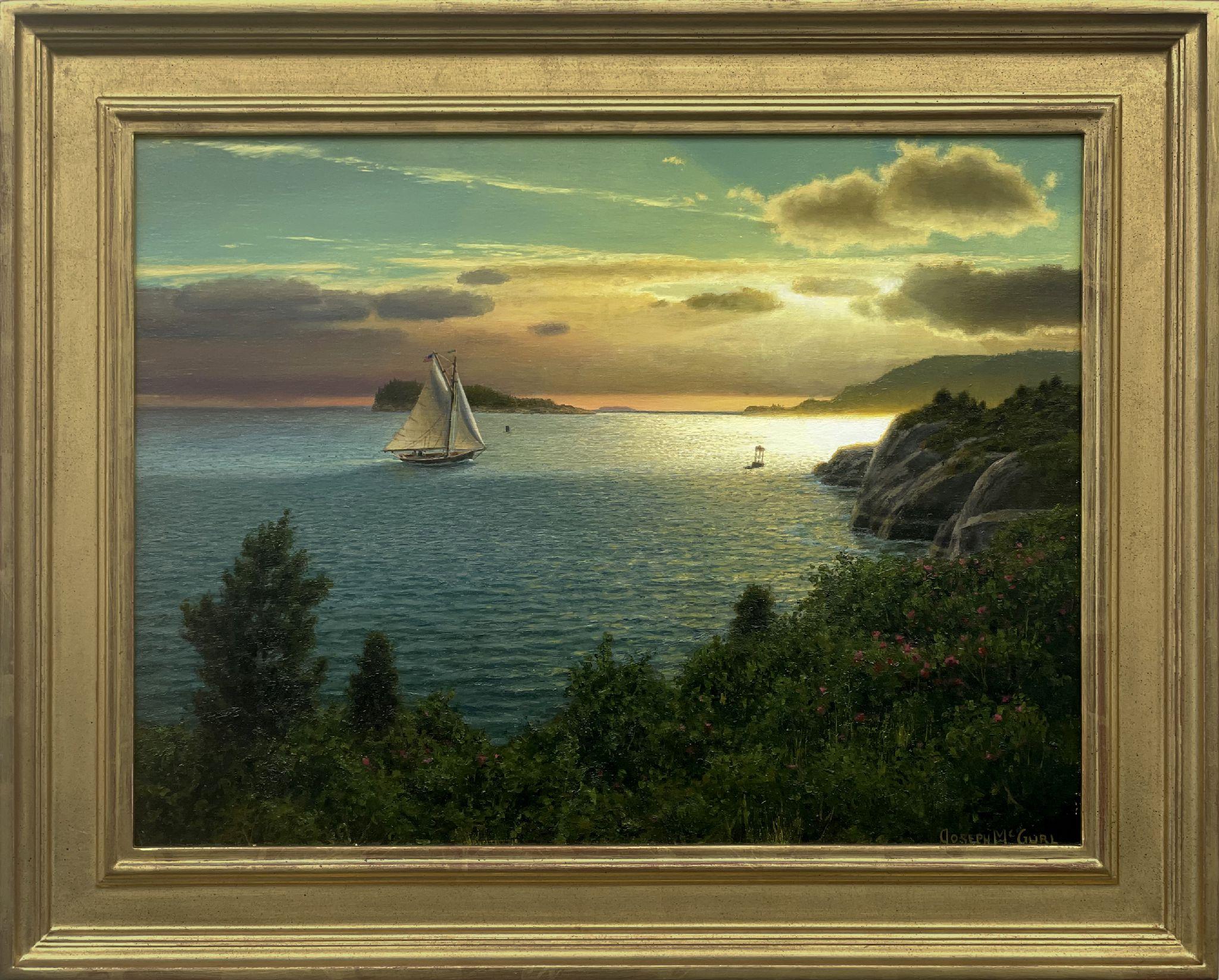 Verso la luce - Painting di Joseph McGurl