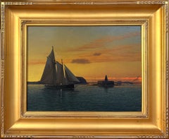 “Sunset Sail, Nixes Mate, Boston Harbor”