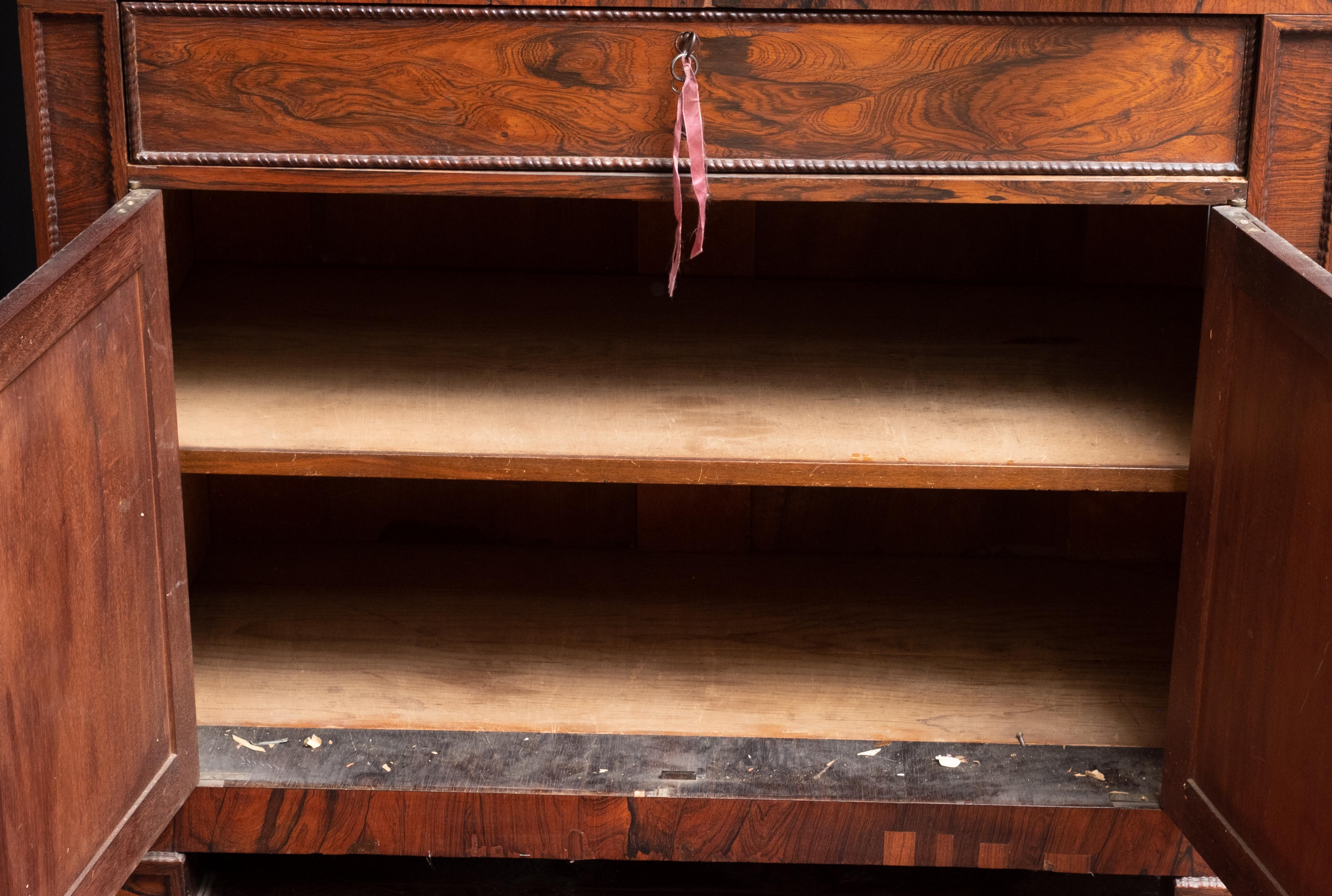 Joseph Meeks Rosewood Secretary Desk, New York 9