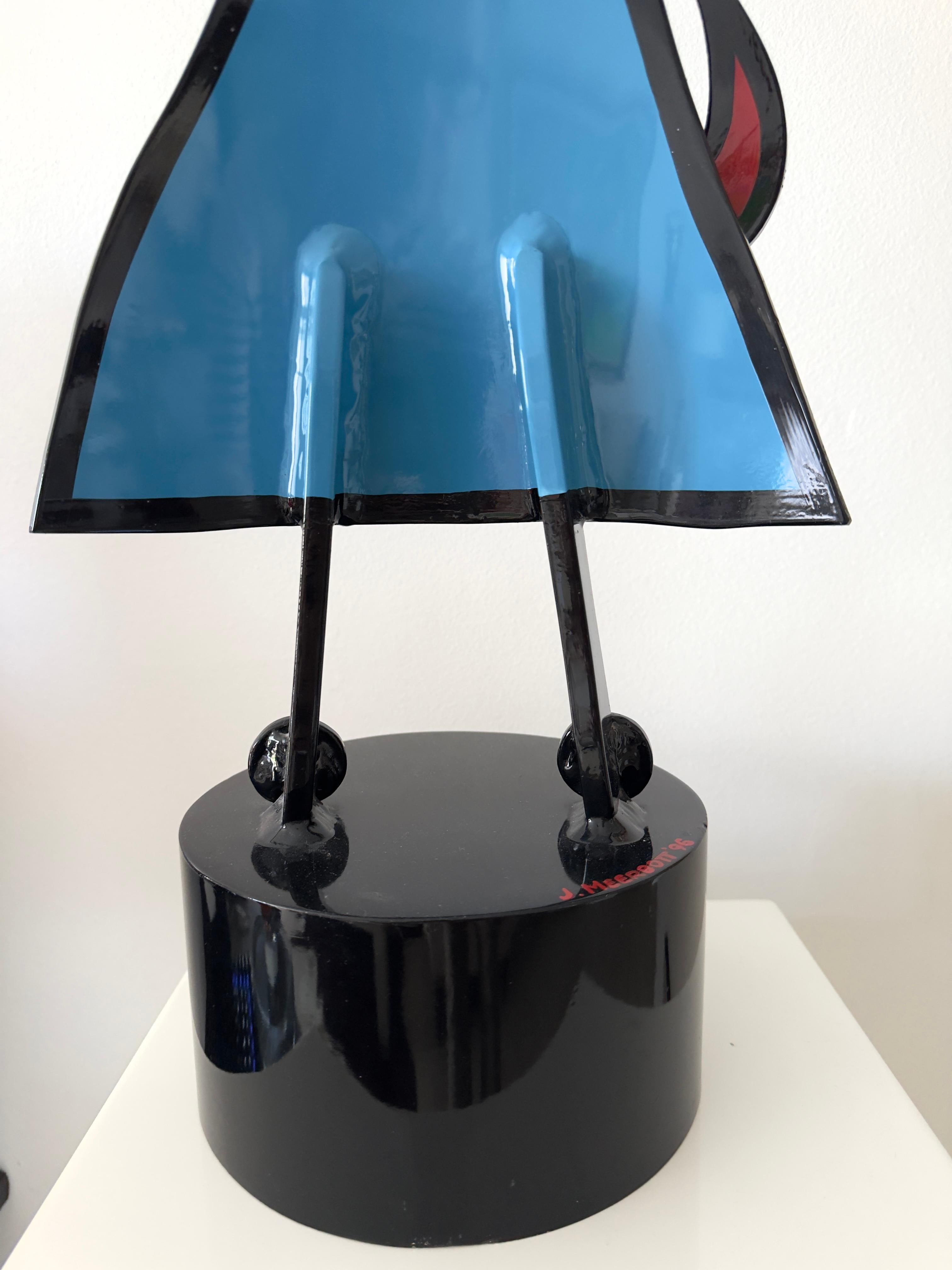 Sculpture de crémeux bleus en vente 5