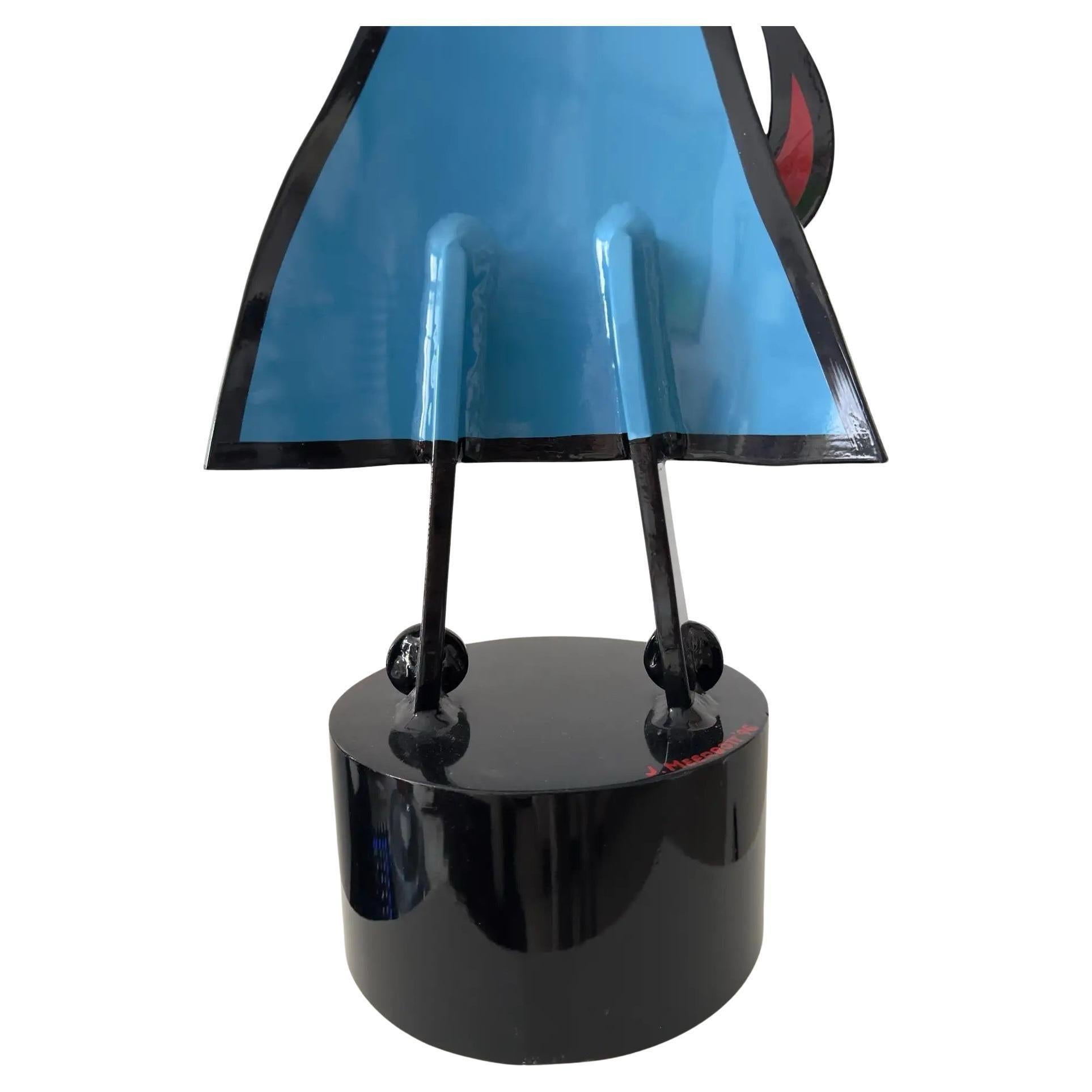 Sculpture de crémeux bleus en vente 3