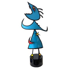 Escultura Grito Azul