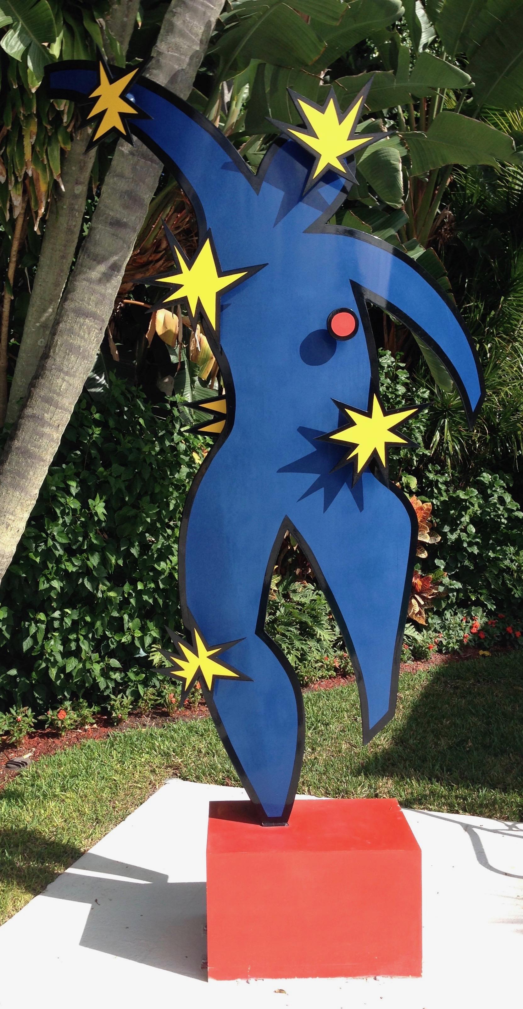 Icarus Large Metal Sculpture For Sale 1