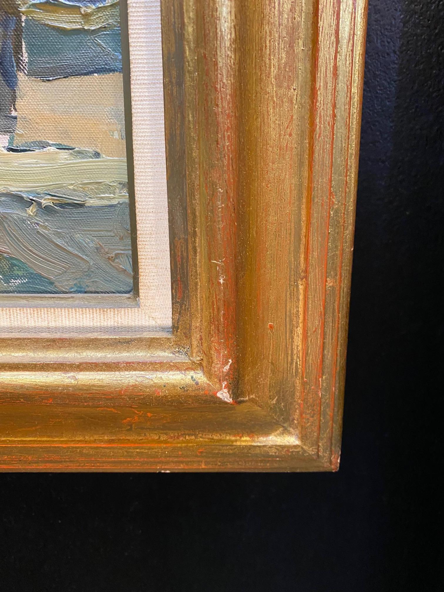Kunstwerk wird mit Rahmen verkauft (77x97 cm)


